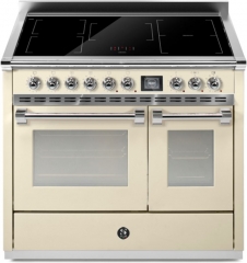 Steel Ascot 100, Rangecooker, 100 cm, Combisteam, Crema, Induktionskochfeld, AQ10SF-5FICR, mit 5 Jahren Garantie!