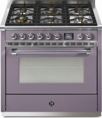 Steel Ascot 90, Rangecooker, 90 cm, Combisteam, Ametista, Gaskochfeld, AQ9S-6WAA, mit 5 Jahren Garantie!