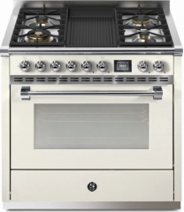 Steel Ascot 90, Rangecooker, 90 cm, Combisteam, Nuvola, Gaskochfeld, AQ9S-4BNA, mit 5 Jahren Garantie!