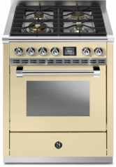 Steel Ascot 70, Rangecooker, 70 cm, Combisteam, Crema, Gaskochfeld, AQ7S-4CR, mit 5 Jahren Garantie!