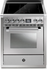 Steel Ascot 70, Rangecooker, 70 cm, Combisteam, Stainless Steel, Induktionskochfeld, AQ7S-4ISS, mit 5 Jahren Garantie!