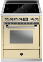 Steel Ascot 70, Rangecooker, 70 cm, Combisteam, Crema, Induktionskochfeld, AQ7S-4ICR, mit 5 Jahren Garantie!