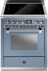 Steel Ascot 70, Rangecooker, 70 cm, Combisteam, Celeste, Induktionskochfeld, AQ7S-4ICE, mit 5 Jahren Garantie!