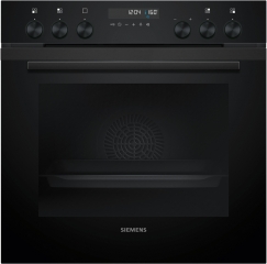 Siemens PQ522KAAB, SET iQ500 Einbaubackofen HE278GBB3 deep black inox + Elektrokochfeld iQ300, EA631GNA1E, EEK: A+, mit 5 Jahren Garantie!