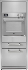 Steel Genesi Modular System Colums, Hochschrank, 70 cm, Stainless Steel, GQMS-7FPA, mit 5 Jahren Garantie!