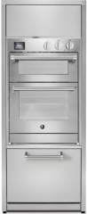 Steel Genesi Modular System Colums, Hochschrank, 70 cm, Stainless Steel, GQMS-7FFP, mit 5 Jahren Garantie!