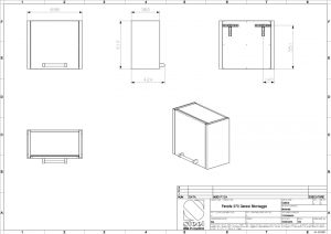 Steel Genesi Modular System, Hngeschrank, 70 cm, Stainless Steel, GQP7SSS, mit 5 Jahren Garantie!