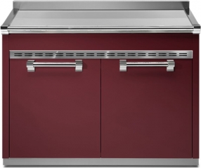 Steel Ascot Modular System, Arbeitstisch, 120 cm, Bordeaux, A12S-PBR, mit 5 Jahren Garantie!