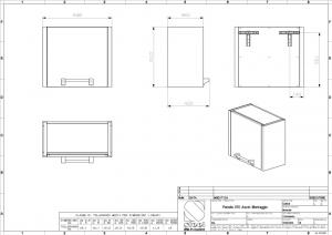 Steel Ascot Modular System, Hngeschrank, 70 cm, Stainless Steel, AP7SSS, mit 5 Jahren Garantie!