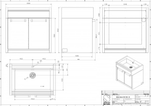 Steel Genesi Modular System, Splenmodul, 90 cm, Nero, GQ9S-L1GBA, mit 5 Jahren Garantie!