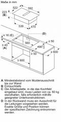 Bosch PVS611GA7, Set Induktionskochfeld mit Dunstabzug und Flachkanal, Serie 4, 60 cm, Rahmenlos aufliegend, EKK: B, mit 5 Jahren Garantie!