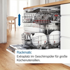 Bosch SBD8TCX04E, XXL Geschirrspler, vollintegrierbar, Serie 8, 60 cm, EEK: A, mit 5 Jahren Garantie!