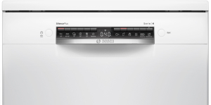 Bosch SMS4EMW06E, Serie 4, Freistehender Geschirrspler, 60 cm, wei, EEK: B, mit 5 Jahren Garantie!