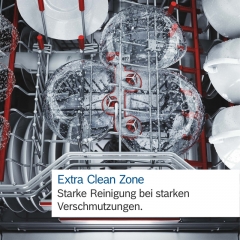 Bosch SMP4ECC71S, Serie 4 Unterbau-Geschirrspler, 60 cm, Gebrsteter schwarzer Stahl mit Anti-Fingerprint, EEK: B, mit 5 Jahren Garantie!