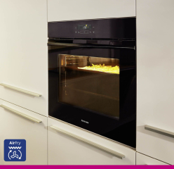 Constructa CF4M28063, Einbau-Backofen, 60 x 60 cm, Schwarz, EEK: A+, mit 5 Jahren Garantie!