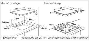 Kppersbusch SMART4FLEX Backofen/Kochfeld-Set B6200.0S1 + KI8550.0SR, mit 5 Jahren Garantie!