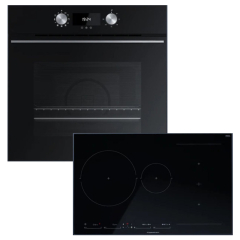 Kppersbusch SMART4PFLEX, Backofen/Kochfeld-Set BP6200.0S1 + KI8550.0SR, mit 5 Jahren Garantie!