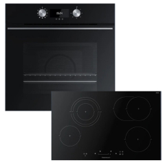 Kppersbusch SMART1P 80, Backofen/Kochfeld-Set BP6200.0S1 + KE8350.0SR, mit 5 Jahren Garantie!