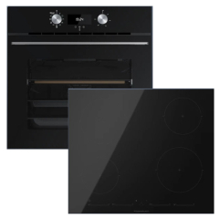 Kppersbusch PIZZA2P Backofen/Kochfeld-Set BP6202.0S1 + KI6130.0SE, mit 5 Jahren Garantie!