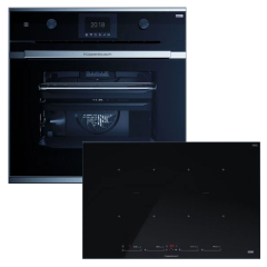 Kppersbusch BP850SMI85S-S1 Backofen/Kochfeld-Set BP6850.0S1 und KMI8590.0SR, Edelstahl-Kit, mit 5 Jahren Garantie!