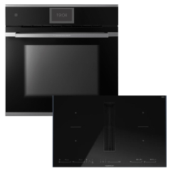 Kppersbusch BP850SMI85S-S3 Backofen/Kochfeld-Set BP6850.0S3 und KMI8590.0SR, Silver Chrome-Kit, mit 5 Jahren Garantie!