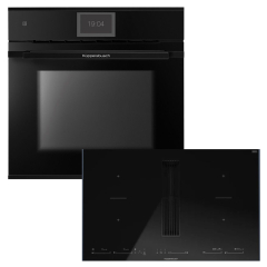 Kppersbusch BP850SMI85S-S5 Backofen/Kochfeld-Set BP6850.0S5 und KMI8590.0SR, Black Velvet-Kit, mit 5 Jahren Garantie!