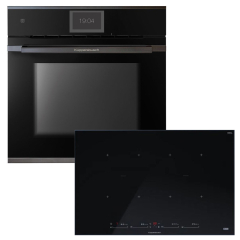 Kppersbusch BP850SI88S-S2 Backofen/Kochfeld-Set BP6850.0S2 und KI8880.1SR, Black Chrome-Kit, mit 5 Jahren Garantie!