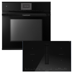 Kppersbusch BP550SMI85S-S5 Backofen/Kochfeld-Set BP6550.0S5 und KMI8590.0SR, Black Velvet-Kit, mit 5 Jahren Garantie!