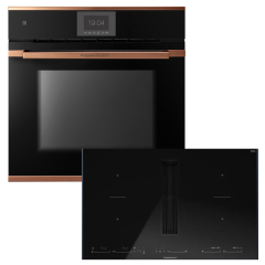 Kppersbusch BP550SMI85S-S7 Backofen/Kochfeld-Set BP6550.0S7 und KMI8590.0SR, Copper-Kit, mit 5 Jahren Garantie!