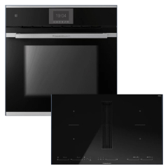 Kppersbusch BP550SMI85S-S1AF Backofen/Kochfeld-Set BP6550.0S1 AirFry und KMI8590.0SR, Edelstahl-Kit, mit 5 Jahren Garantie!