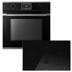 Kppersbusch BP332SMI85S-S3 Backofen/Kochfeld-Set BP6332.0S3 und KMI8590.0SR, Silver Chrome-Kit, mit 5 Jahren Garantie!