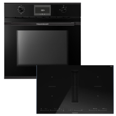 Kppersbusch BP332SMI85S-S5 Backofen/Kochfeld-Set BP6332.0S5 und KMI8590.0SR, Black Velvet-Kit, mit 5 Jahren Garantie!