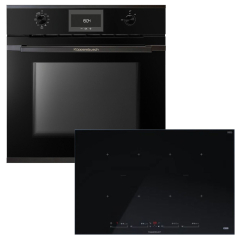 Kppersbusch BP332SI88S-S2 Backofen/Kochfeld-Set BP6332.0S2 und KI8880.1SR, Black Chrome-Kit, mit 5 Jahren Garantie!