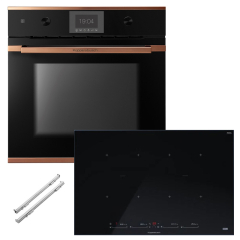 Kppersbusch BP350SI88S-S7AF Backofen/Kochfeld-Set BP 6350.0 S7 AirFry, KI8880.1SR und ZB1003, Copper-Kit, mit 5 Jahren Garantie!