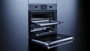 Kppersbusch BD340SI88S-S5 Backofen/Kochfeld-Set BD 6340.0 S5 und KI8880.1SR, Black Velvet-Kit, mit 5 Jahren Garantie!