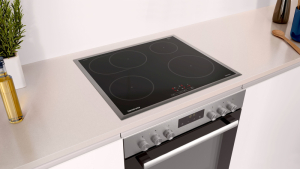 Constructa CX5HI603, Set Einbau-Backofen und Induktionskochfeld, mit Rahmen aufliegend, Schwarz, mit 5 Jahren Garantie!