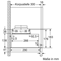 Bosch DFM064A53F, Flachschirmhaube, Serie 4, Silber, 60cm, Mit 5 Jahren Garantie!