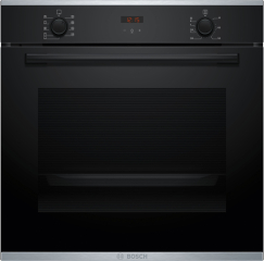 Bosch HBA234BB3, Serie 4, Einbau-Backofen, 60 x 60 cm, Schwarz, EEK: A+, mit 5 Jahren Garantie!