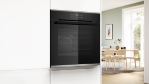 Bosch HBA271BB3, Serie 4, Einbau-Backofen, 60 x 60 cm, Schwarz, EEK: A+, mit 5 Jahren Garantie!