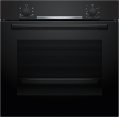 Bosch HBA510BA3, Serie 2, Einbau-Backofen, 60 x 60 cm, Schwarz, EEK: A, mit 5 Jahren Garantie!