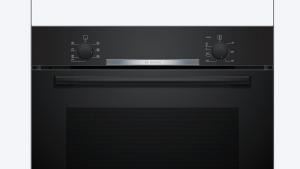 Bosch HBA510BA3, Serie 2, Einbau-Backofen, 60 x 60 cm, Schwarz, EEK: A, mit 5 Jahren Garantie!