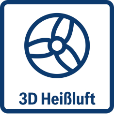 Bosch HBA572BB4, Serie 2, Einbau-Backofen, 60 x 60 cm, Schwarz, EEK: A+, mit 5 Jahren Garantie!