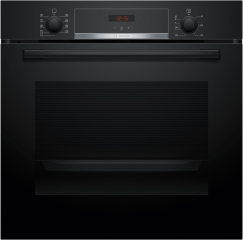 Bosch HBA514BB3, Serie 4, Einbau-Backofen, 60 x 60 cm, Schwarz, EEK: A+, mit 5 Jahren Garantie!