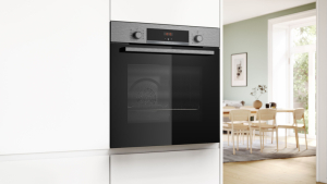 Bosch HBA514BS3, Serie 4, Einbau-Backofen, 60 x 60 cm, Edelstahl, EEK: A+, mit 5 Jahren Garantie!