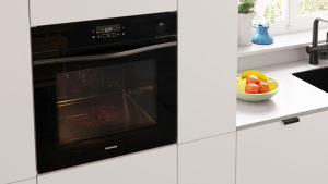 Constructa CF4A28063, Einbau-Backofen mit Dampfuntersttzung, 60 x 60 cm, Schwarz, EEK: A+, mit 5 Jahren Garantie!