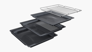 Bosch HBG278BB3, Serie 6, Einbau-Backofen, 60 x 60 cm, Schwarz, EEK: A+, mit 5 Jahren Garantie!