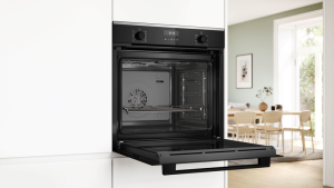 Bosch HBG237BB3, Serie 6, Einbau-Backofen, 60 x 60 cm, Schwarz, EEK: A+, mit 5 Jahren Garantie!