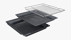 Bosch HBG237BB3, Serie 6, Einbau-Backofen, 60 x 60 cm, Schwarz, EEK: A+, mit 5 Jahren Garantie!