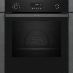 Neff B6ACH7AG3, Einbaubackofen mit Circo Therm, Hide und Pyrolyse, Graphite-Grey, EEK: A+, mit 5 Jahren Garantie!