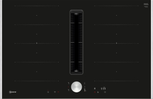 Neff V68TTX4L0, Induktionskochfeld mit Dunstabzug, 80 cm, schwarz, Rahmen aufliegend, mit 5 Jahren Garantie!